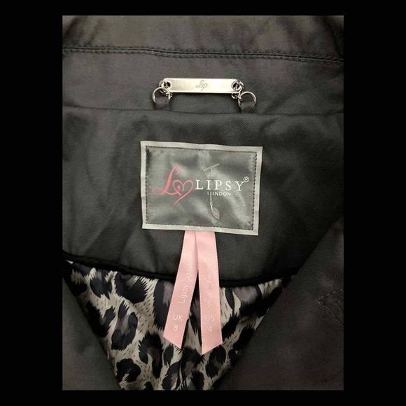 ASOS Lipsy London Trench Coat NWOT - Picture 7 of 11